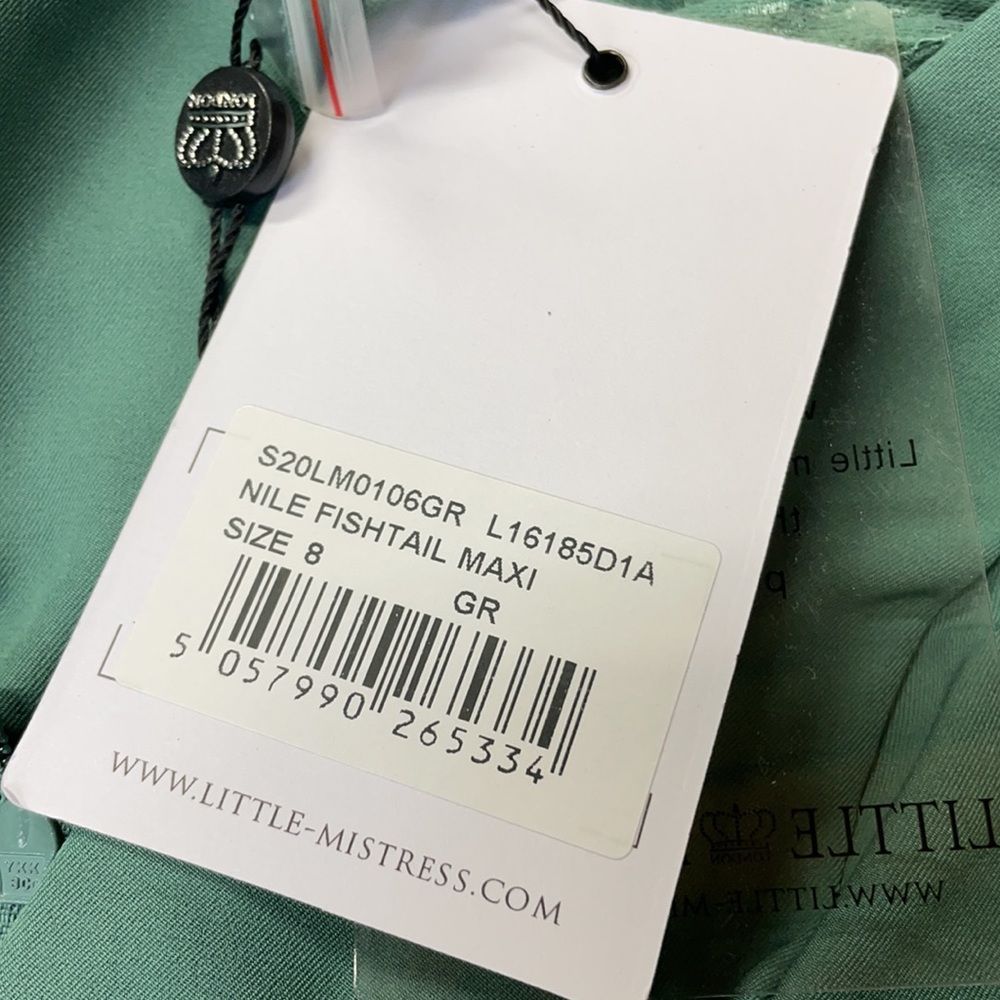 ModCloth Little Mistress Nile Fishtail Maxi Dress Size 4 - Picture 6 of 7